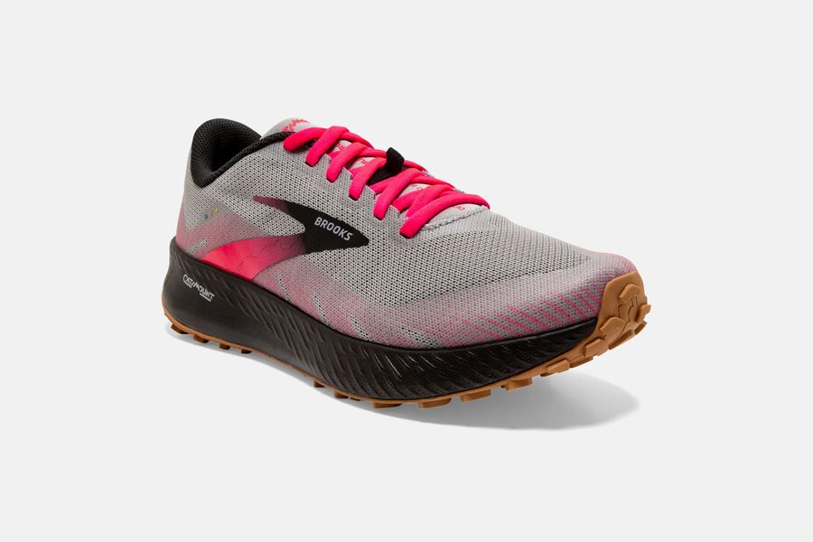 Brooks Catamount Trail Running Shoes Womens - Navy/Pink - RVWFU-6317